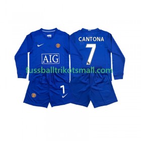 Fußballtrikots Manchester United CONTONA 7 2008 2009 Retro Kinder Langarm 3rd trikot kaufen